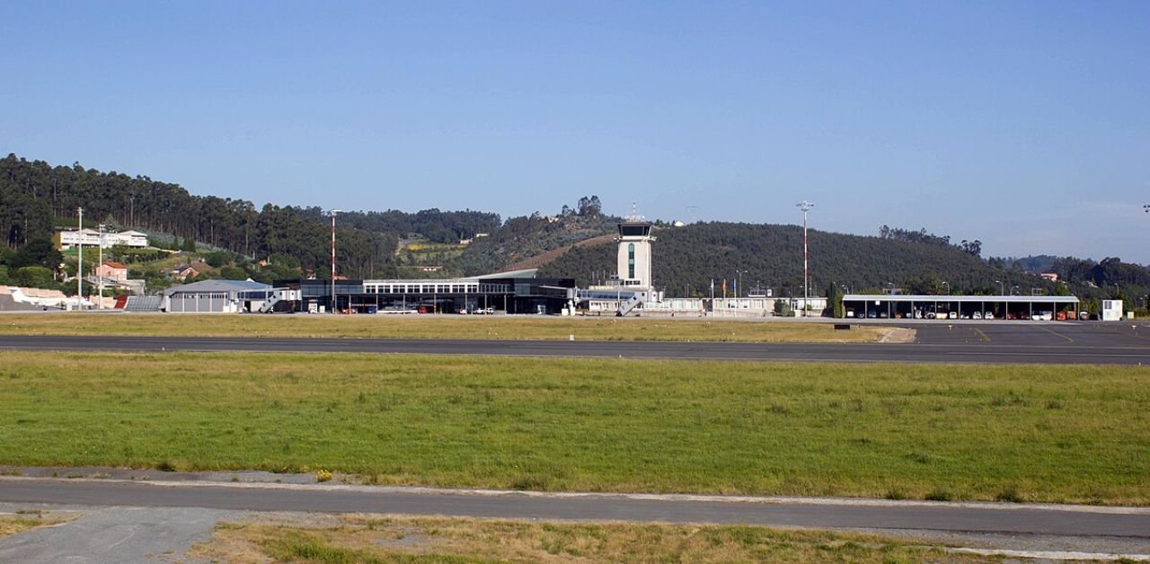 Iberia Airlines A Coruna Airport